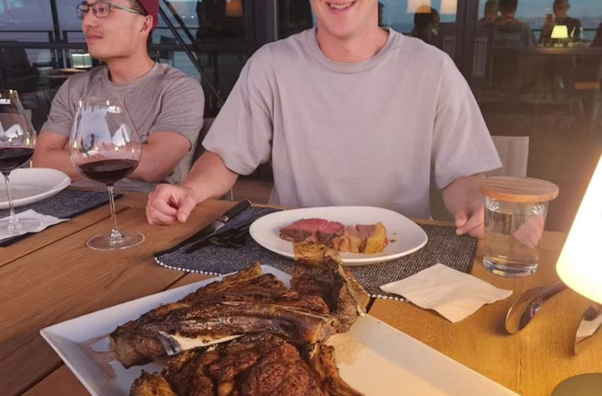  Zuckerberg inicia criação de boi com a carne mais cara do mundo e diz que rebanho vai beber cerveja e comer macadâmia