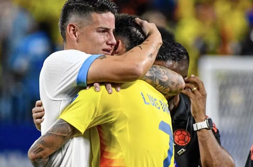  Garçom da Copa América, James Rodríguez emociona colegas e vibra: “São 13 anos querendo isso”